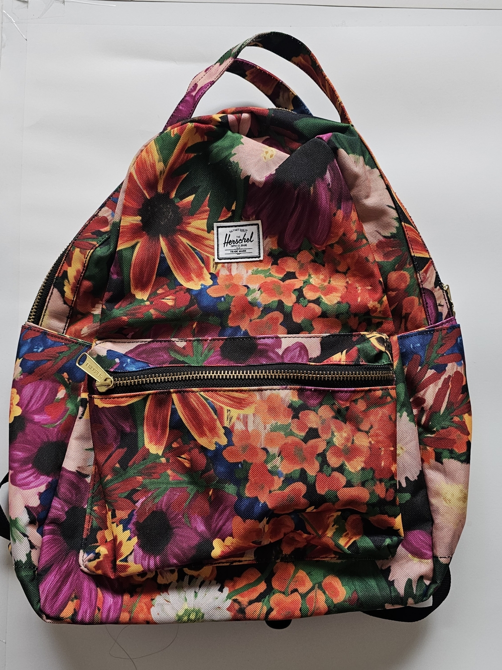 Herschel Supply Company Floral Canvas Backpack - Multicolor Bloom